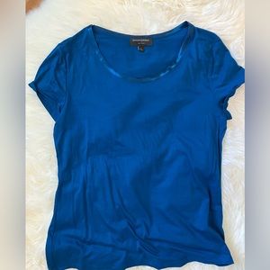Banana Republic Blue Luxe Touch Tee